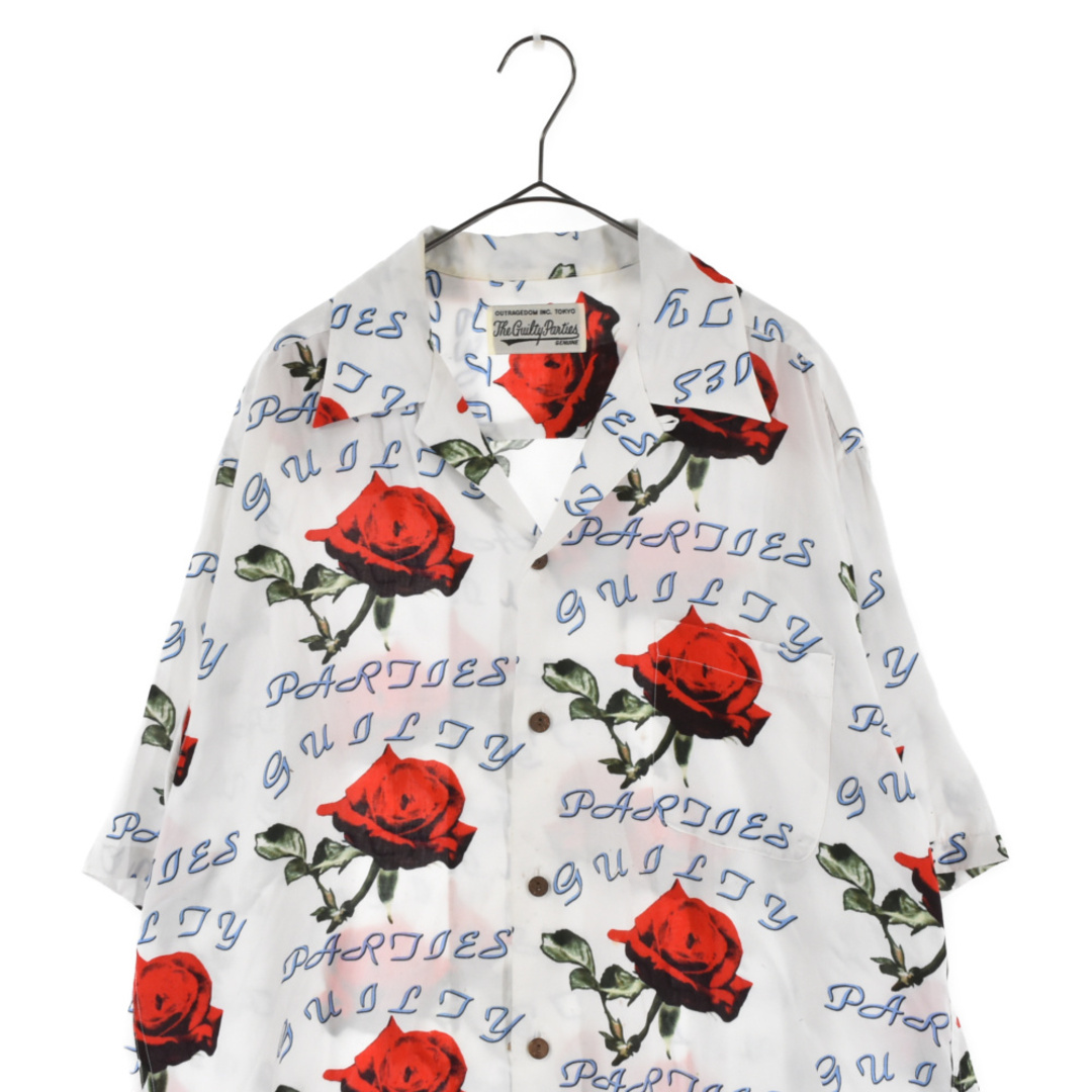 wacko maria 22ss  アロハシャツ　XXL 薔薇　ワコマリア