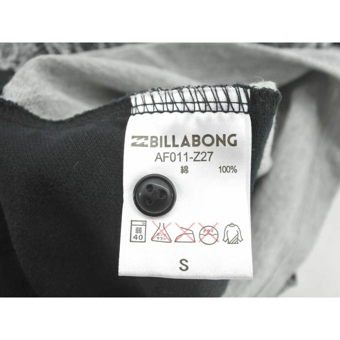 billabong(ビラボン)のBILLABONG ビラボン ボーダー 切替 ポロシャツ sizeS/黒ｘグレー ■◆ メンズ メンズのトップス(ポロシャツ)の商品写真