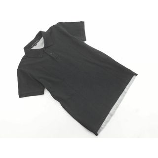 ビラボン(billabong)のBILLABONG ビラボン ボーダー 切替 ポロシャツ sizeS/黒ｘグレー ■◆ メンズ(ポロシャツ)