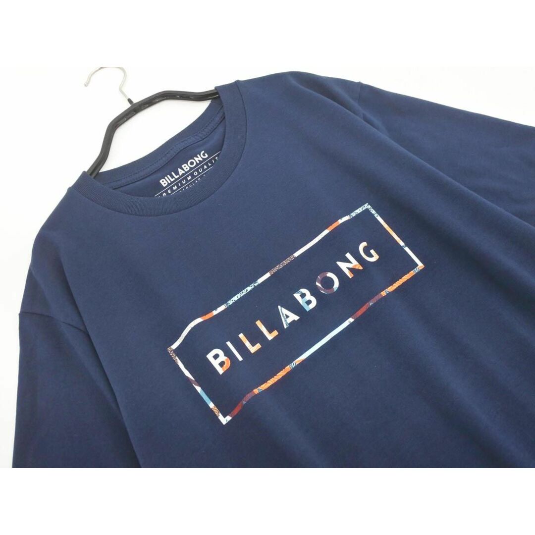 billabong(ビラボン)のBILLABONG ビラボン ロゴ プリント Tシャツ sizeM/紺 ■◆ メンズ メンズのトップス(Tシャツ/カットソー(半袖/袖なし))の商品写真