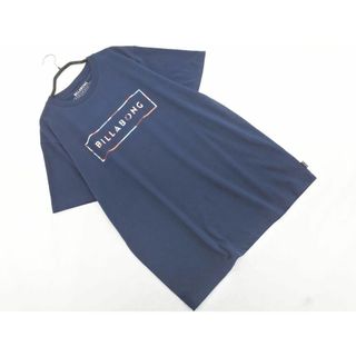 ビラボン(billabong)のBILLABONG ビラボン ロゴ プリント Tシャツ sizeM/紺 ■◆ メンズ(Tシャツ/カットソー(半袖/袖なし))