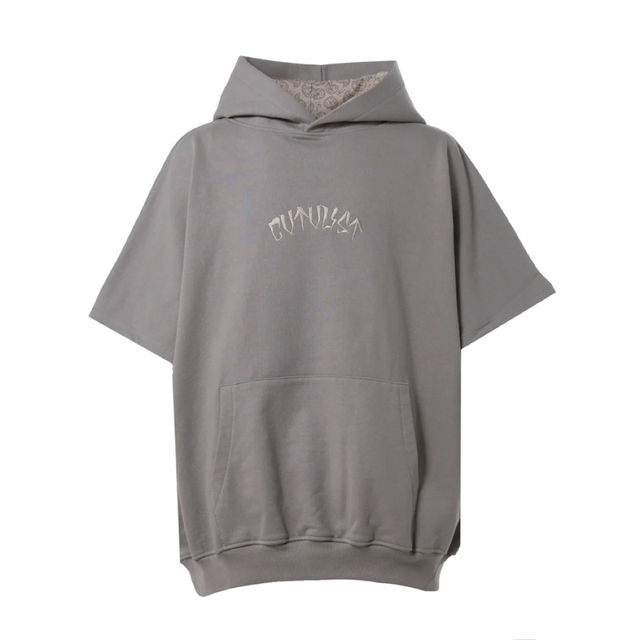 限定cvtvlist USUAL S/S HOODIE / GRY-