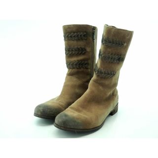 アグ(UGG)のUGG Australia アグ オーストラリア 3182 CAILYN ケイリン スウェード ショート ブーツ size25ｃｍ/ベージュ ◇■ レディース(ブーツ)