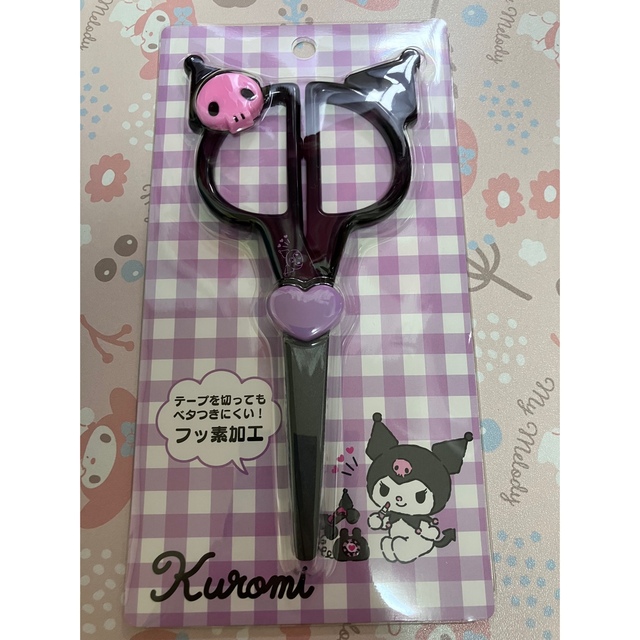 サンリオ 未開封クロミ顔ダイカットハサミ サンリオ.キティ.マイメロ.ハンギョドンずきの通販 by あやん スティック型はさみ☆ハローキティ☆サンリオ