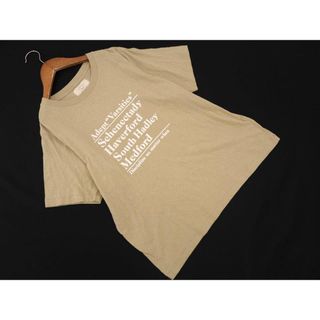 アングリッド(Ungrid)のアングリッド プリント 半袖 Tシャツ sizeF/カーキ ■◆ レディース(Tシャツ(半袖/袖なし))