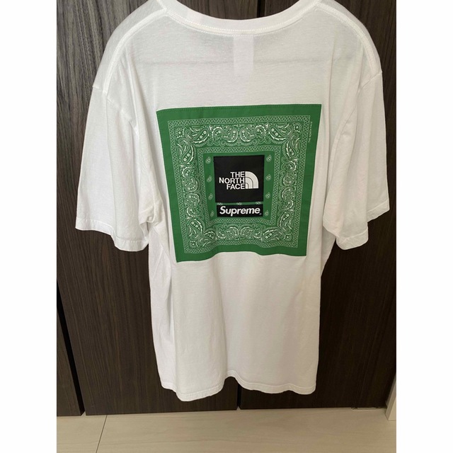 Supreme The North Face Bandana Tee White