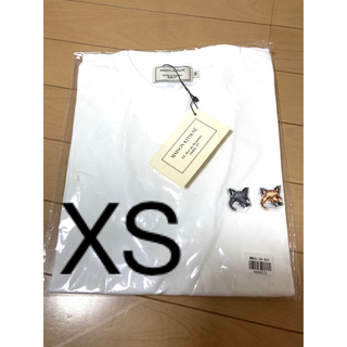 メゾンキツネ(MAISON KITSUNE')の② XS メゾンキツネ　ダブルフォックス　Tシャツ(Tシャツ(半袖/袖なし))
