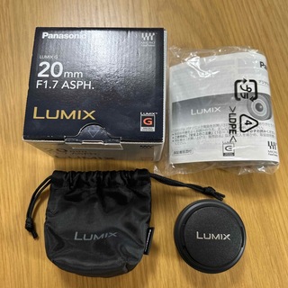 パナソニック(Panasonic)のPanasonic レンズ LUMIX G 20F1.7(その他)