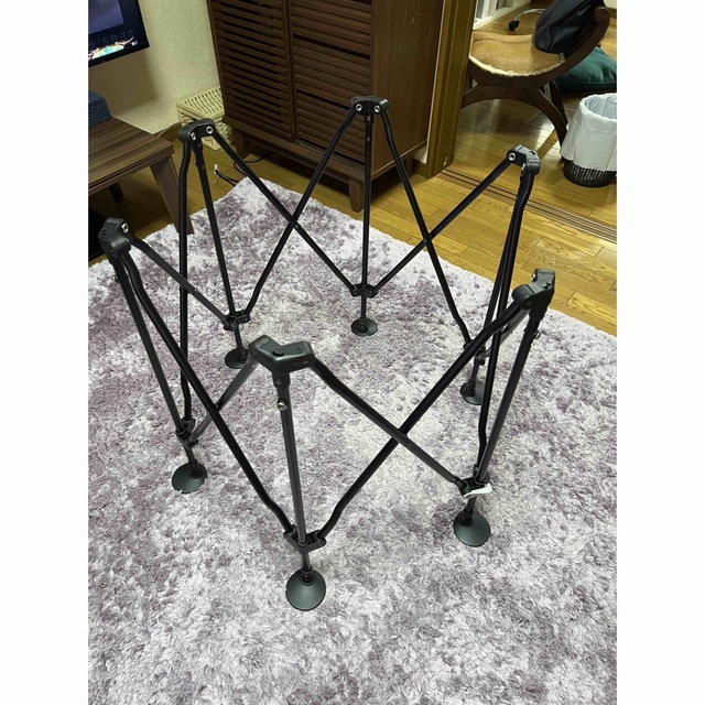 洗えてたためるポータブルベビーサークル キッズ/ベビー/マタニティの寝具/家具(ベビーフェンス/ゲート)の商品写真