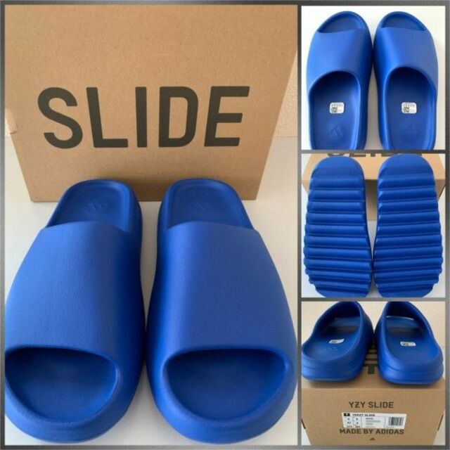 靴/シューズADIDAS YEEZY SLIDE AZURE