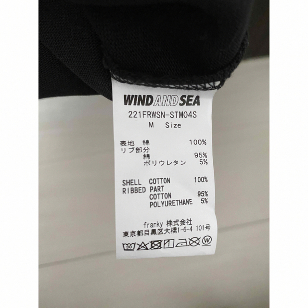 WIND AND SEA - WINDANDSEA × NEIGHBORHOOD コラボTシャツ ブラックの 