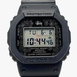 カシオ(CASIO)の☆☆CASIO カシオ G-SHOCK×STUSSY コラボ 25周年記念 DW-5000ST-1JR クォーツ メンズ 腕時計 箱有(腕時計(デジタル))