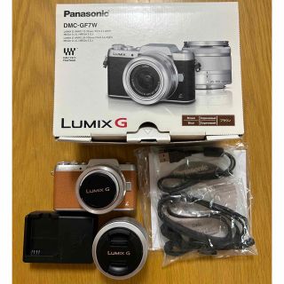 パナソニック(Panasonic)のPanasonic LUMIX DMC-GF7 DMC-GF7W-T(ミラーレス一眼)