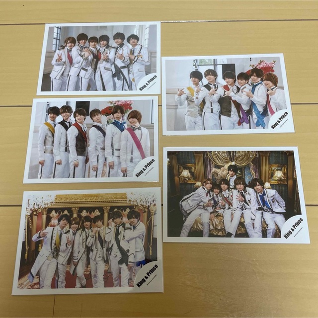 King & Prince(キングアンドプリンス)のキンプリ シンデレラガール 集合 公式写真 エンタメ/ホビーのタレントグッズ(アイドルグッズ)の商品写真