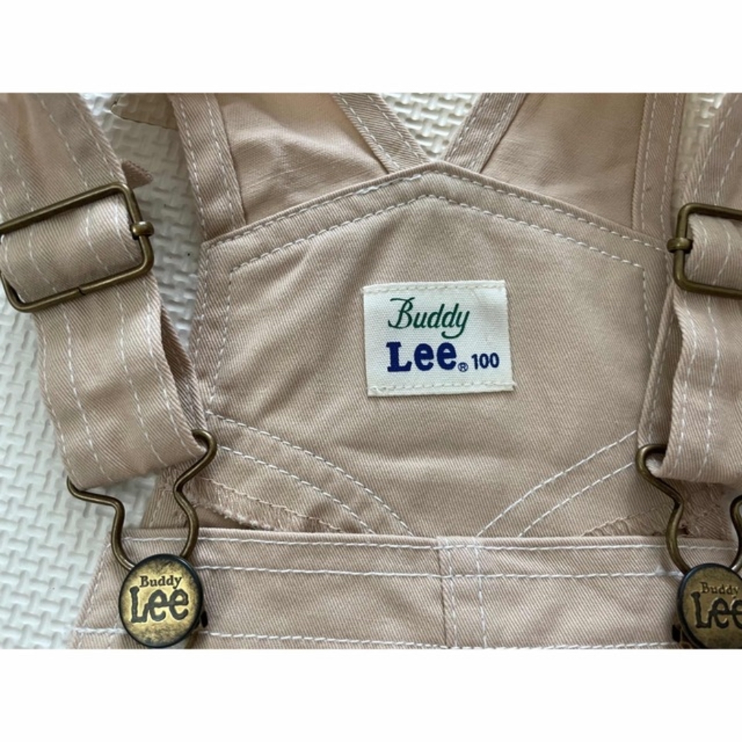 Buddy Lee(バディーリー)の《Buddy Lee》ジャンスカ　ベージュ　100サイズ キッズ/ベビー/マタニティのキッズ服女の子用(90cm~)(ワンピース)の商品写真