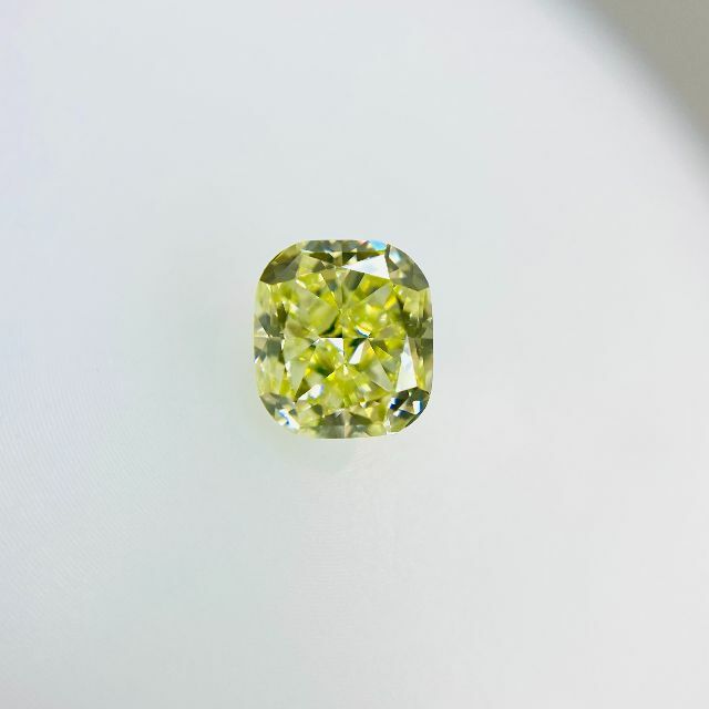 FANCY GREEN YELLOW 0.595ct X/RT2124/CGL 3