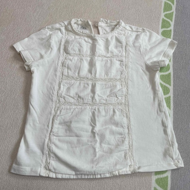 ZARA KIDS(ザラキッズ)の美品　ZARAkids Tシャツ　128 キッズ/ベビー/マタニティのキッズ服女の子用(90cm~)(Tシャツ/カットソー)の商品写真