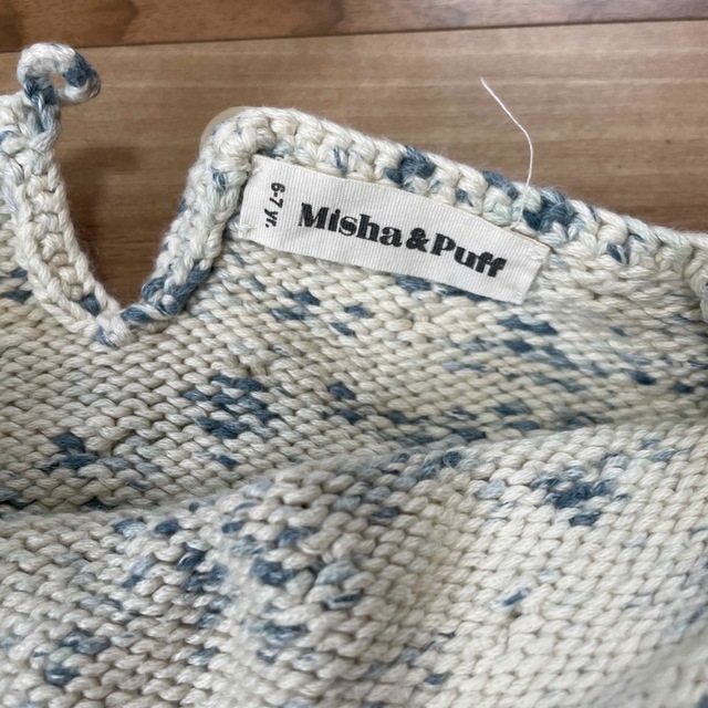 misha&puff ポップコーンニット6-7y