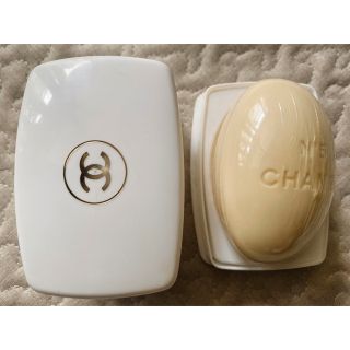 シャネル(CHANEL)のCHANEL シャネル N°5 石鹸 ケース付きソープ(ボディソープ/石鹸)