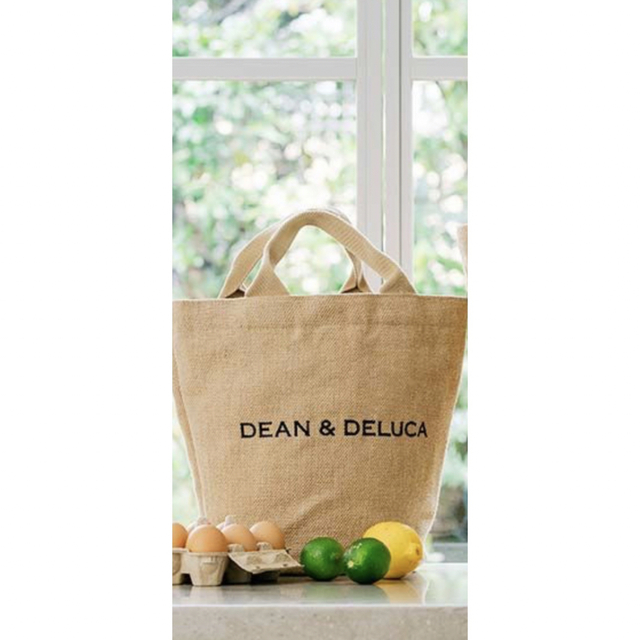 DEAN & DELUCA(ディーンアンドデルーカ)の★DEAN&DELUCA ジュートトートバッグ Ｓサイズ 数量限定 完売★★ レディースのバッグ(トートバッグ)の商品写真