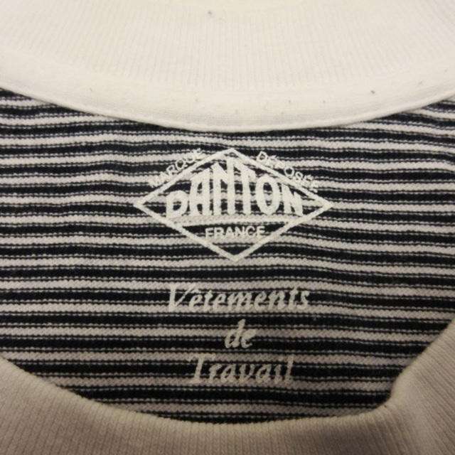 DANTON(ダントン)のダントン Tシャツ カットソー 半袖 クルーネック ボーダー 44 ネイビー系 メンズのトップス(Tシャツ/カットソー(半袖/袖なし))の商品写真