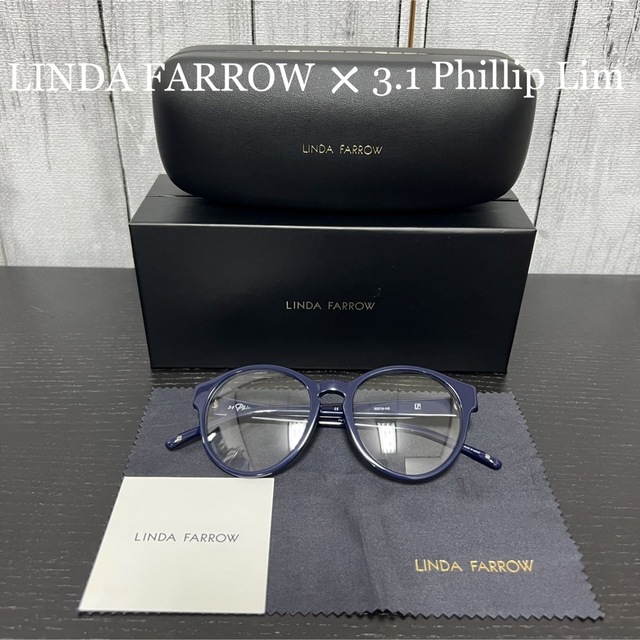 Linda Farrow(リンダファロー)の未使用！LINDA FARROW×3.1 Phillip Lim コラボメガネ。 メンズのファッション小物(サングラス/メガネ)の商品写真