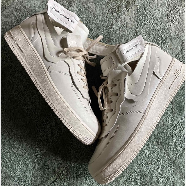 Comme des garcons nike air force1 mid