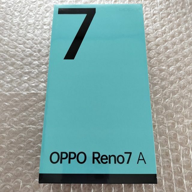 ⭐新品未開封⭐OPPO Reno7 A/ドリームブルー/衝撃吸収ケース付♪