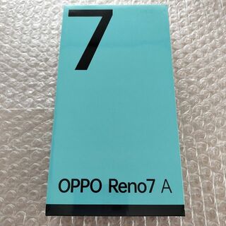 オッポ(OPPO)の⭐新品未開封⭐OPPO Reno7 A/ドリームブルー/衝撃吸収ケース付♪(スマートフォン本体)