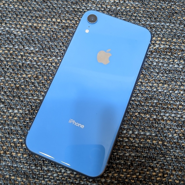 Apple iPhone XR ブルー 64GB 品