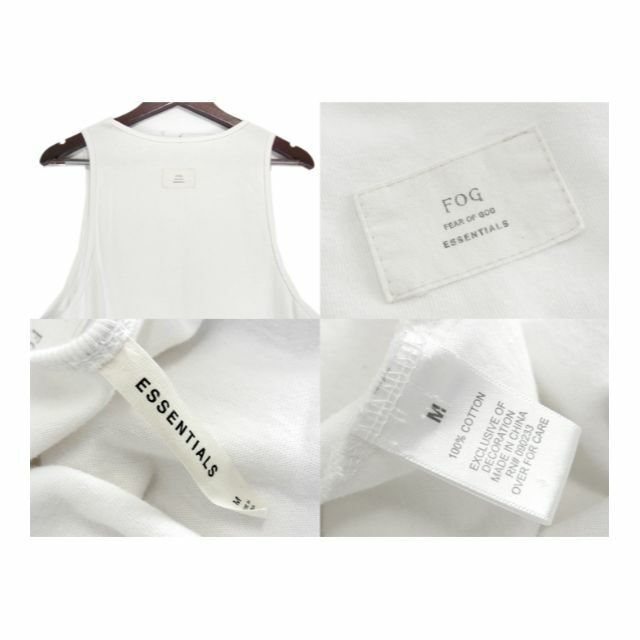 FEAR OF GOD(フィアオブゴッド)のフォグエフオージーエッセンシャルズFOG ESSENTIALS■タンクトップ メンズのトップス(タンクトップ)の商品写真