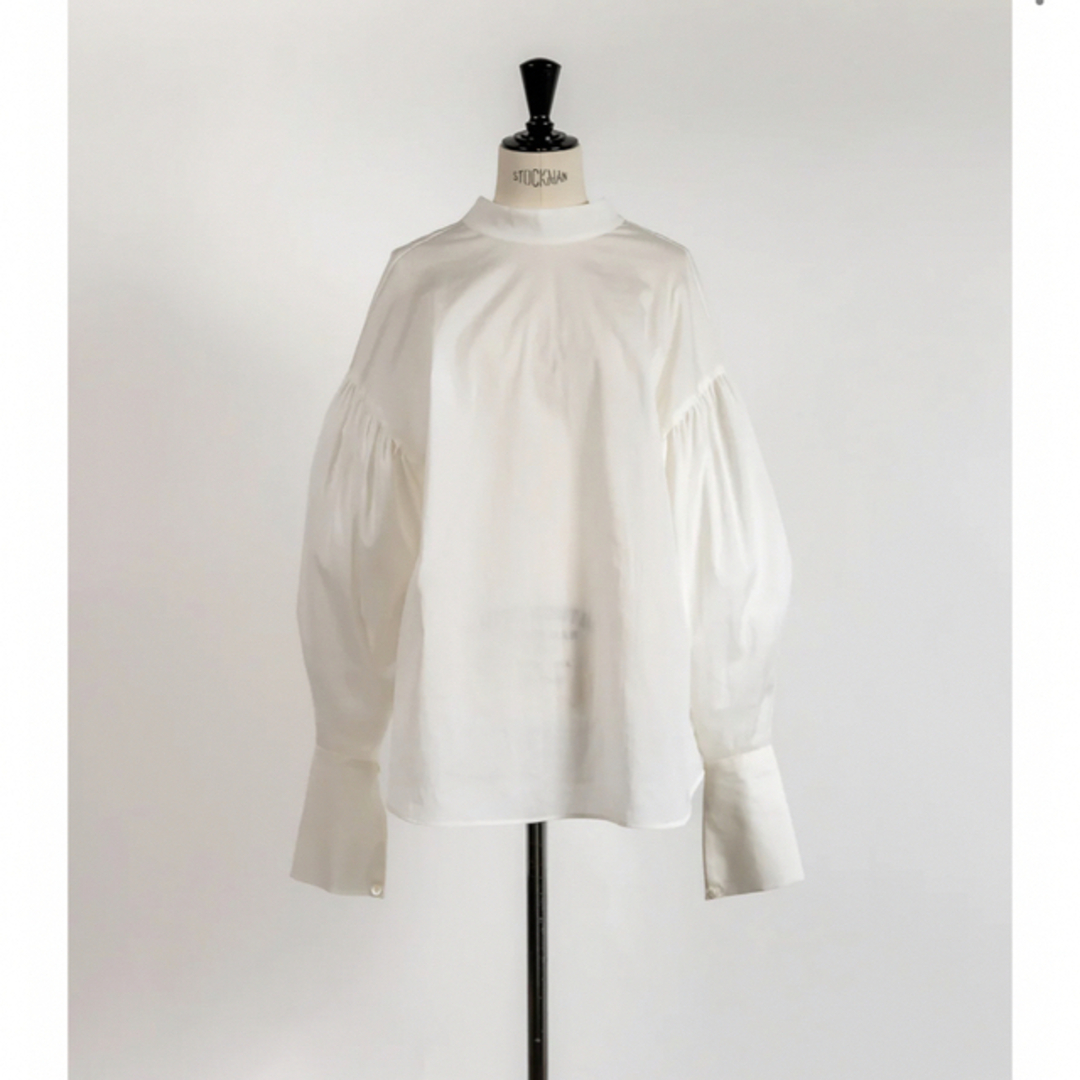 新品】deres シアーデュアルブラウス WHITEの通販 by maaai|ラクマ