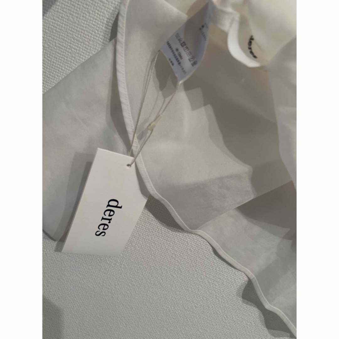 新品】deres シアーデュアルブラウス WHITE www.krzysztofbialy.com