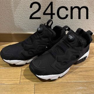 リーボック(Reebok)の美品☆24cmリーボック☆インスタ ポンプフューリー(スニーカー)