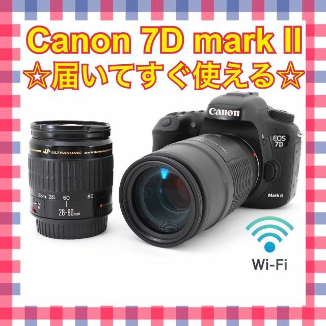 ❤高画質＆高速連射❤Canon EOS 7D Mark Ⅱ❤一眼レフ