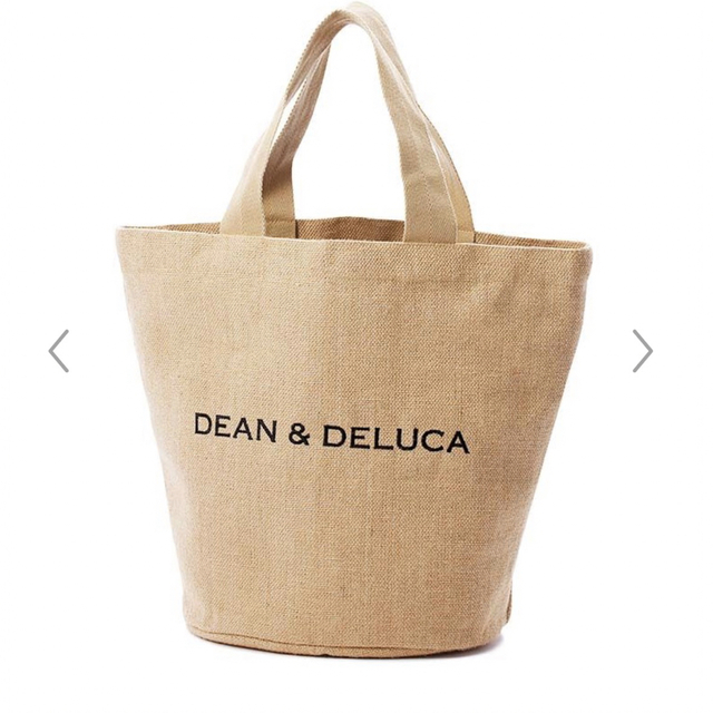 ディーンアンドデルーカ【新品】DEAN & DELUCA ジュートマーケット トートバッグ Lサイズ