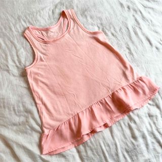 ギャップキッズ(GAP Kids)のGAP KIDS フリル　タンクトップ 120(Tシャツ/カットソー)