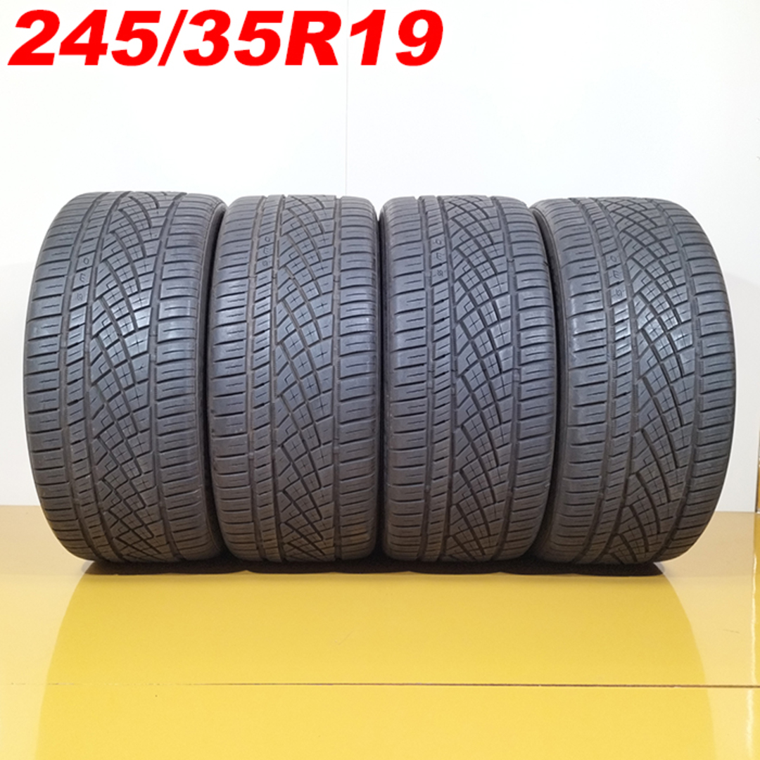 送料無料 Continental コンチネンタル 245/35R19 93V XL EXTREME CONTACT DWS06 夏タイヤ サマータイヤ 4本セット [ A3325 ] 【タイヤ】