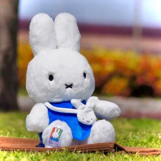 miffy - ミッフィー ふわふわシフォン ぬいぐるみ 65th限定の通販 by