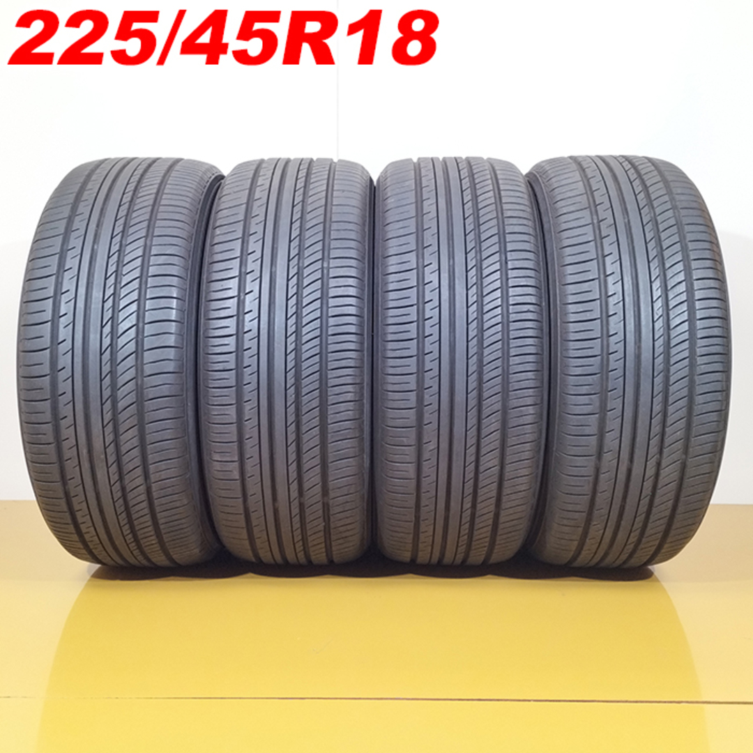 送料無料 YOKOHAMA ヨコハマ 225/45R18 91W ADVAN dB V552 夏タイヤ サマータイヤ 4本セット A3327  【中古タイヤ】の通販 by タイヤショップあやの's shop｜ラクマ