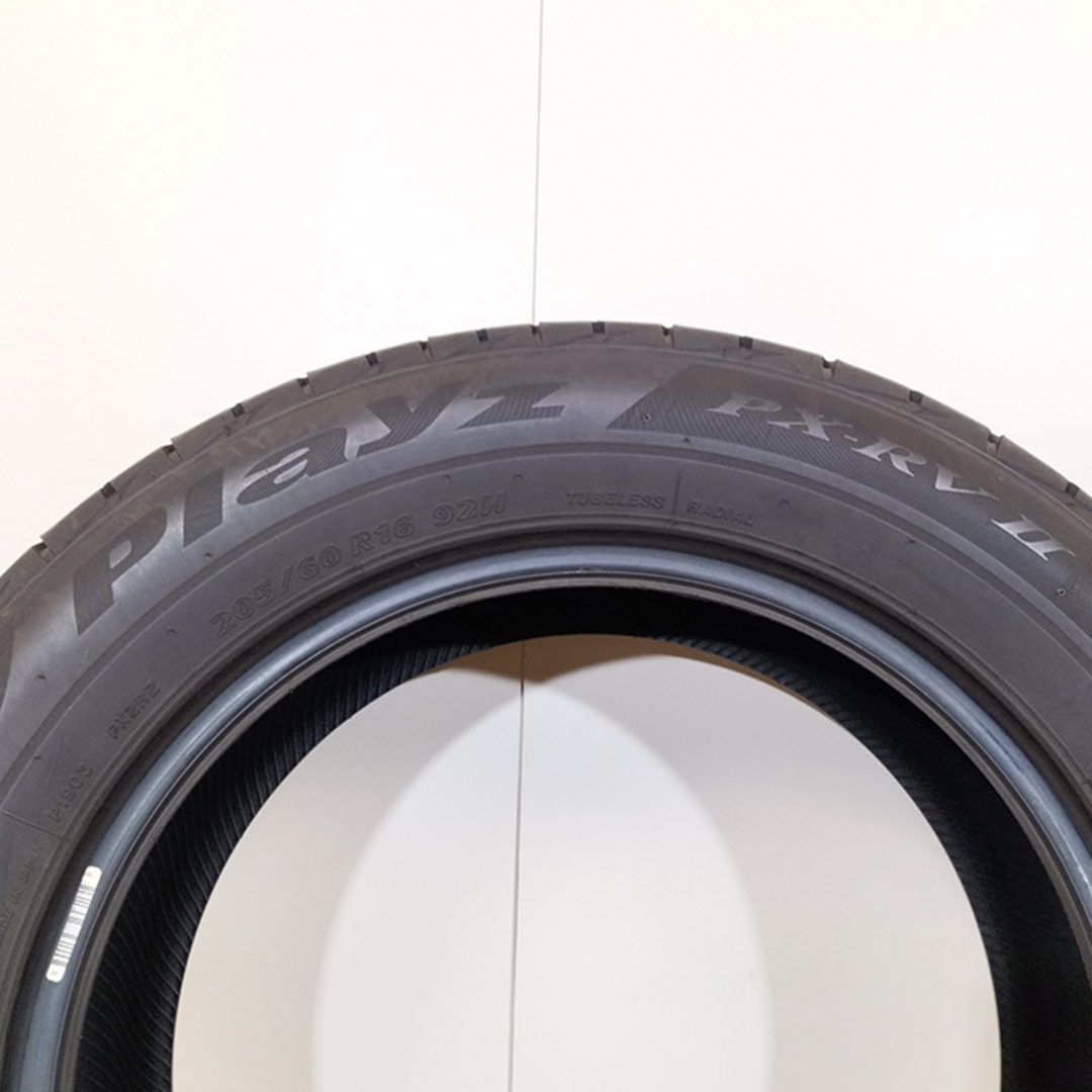 送料無料 2022年製 BRIDGESTONE ブリヂストン 205/60R16 92H PLAYZ PX-RVⅡ 夏タイヤ サマータイヤ 1本 [ A3333 ] 【タイヤ】 3