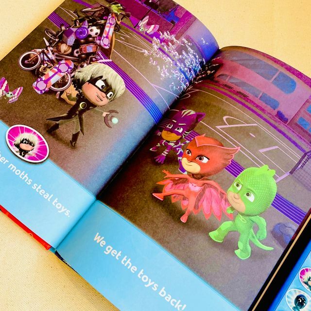 新品／PJ Masks パジャマスク サウンド付き英語絵本 ディズニーチャンネル エンタメ/ホビーの本(洋書)の商品写真