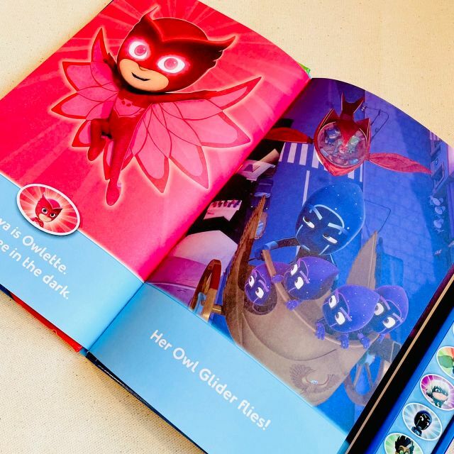新品／PJ Masks パジャマスク サウンド付き英語絵本 ディズニーチャンネル エンタメ/ホビーの本(洋書)の商品写真