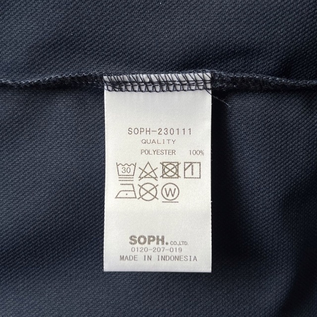 豪奢な SOPHNET. × CLUBHAUS ポロシャツ ネイビー Lサイズ i9tmg.com.br