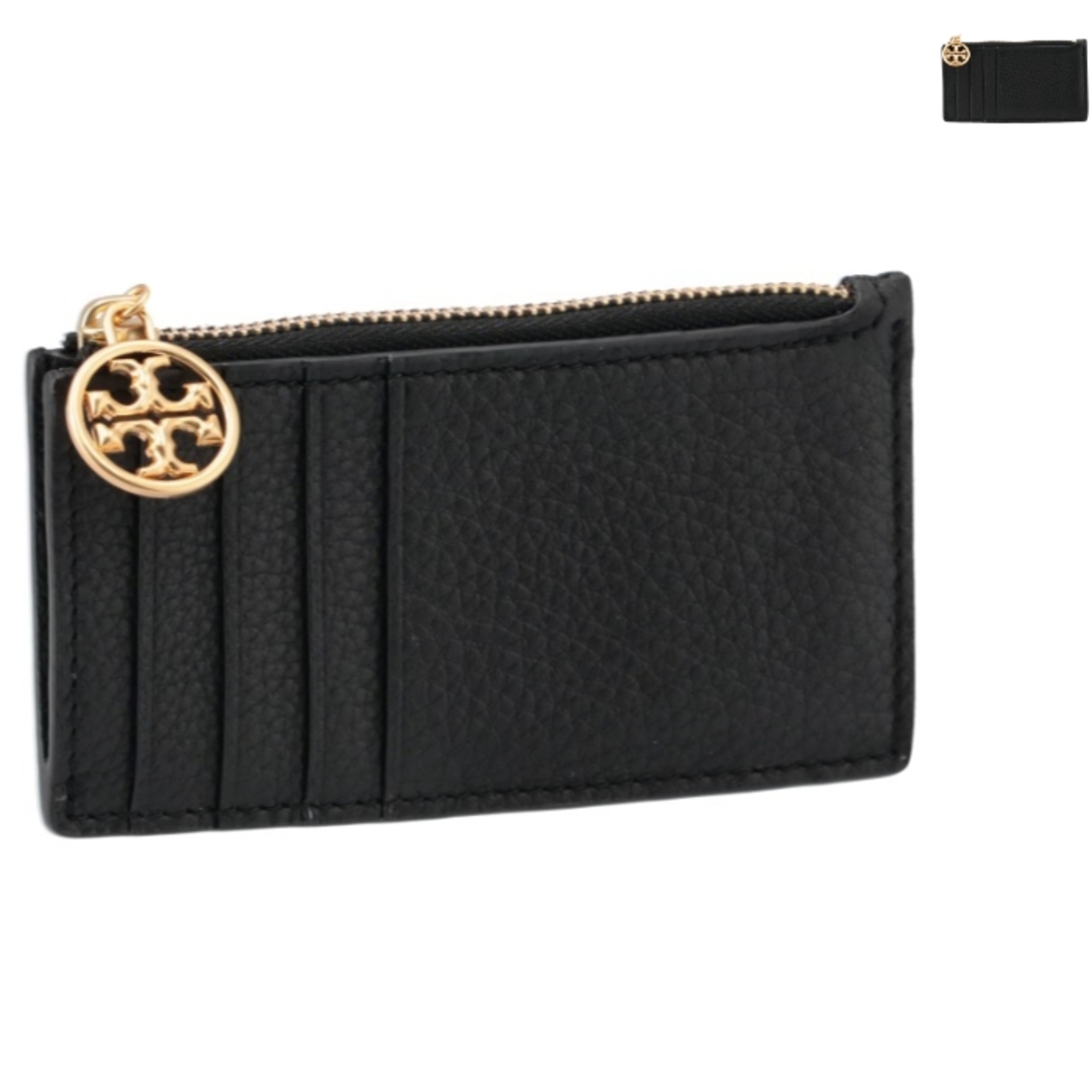 Tory Burch(トリーバーチ)のトリーバーチ TORY BURCH カードケース フラグメントケース トップジップ カードホルダー&コインケース ミニ財布 2023年秋冬新作 134554 0086  レディースのファッション小物(パスケース/IDカードホルダー)の商品写真