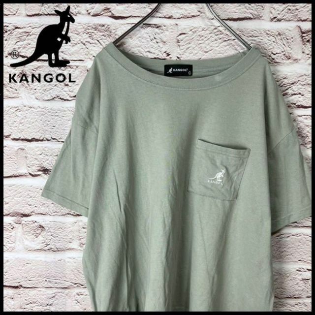 KANGOL(カンゴール)のKANGOL　Tシャツ　メンズ　レディース　半袖【L】 レディースのトップス(Tシャツ(半袖/袖なし))の商品写真