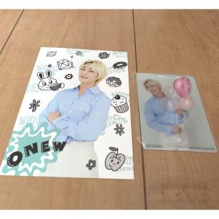 シャイニー(SHINee)のshinee 限定ホワイトデーカフェ　オニュ　shinee onew(アイドルグッズ)