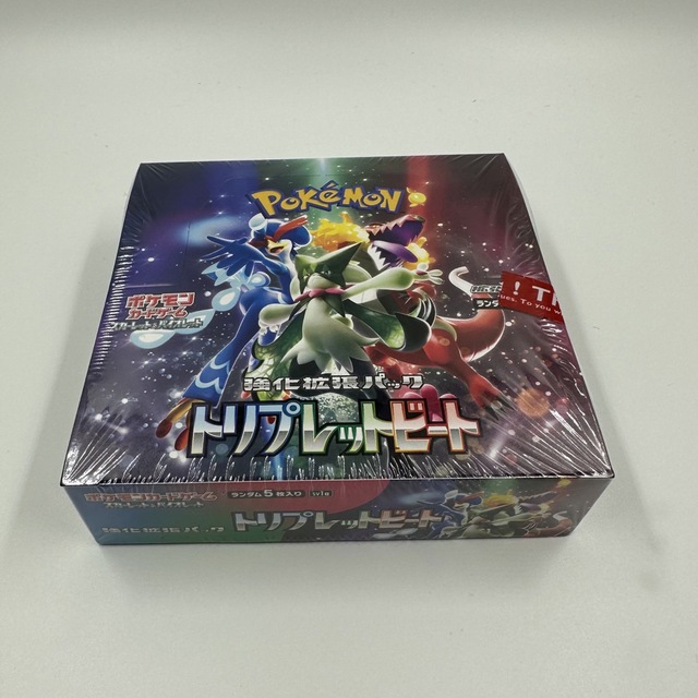 ポケモンカード トリプレットビート シュリンク付き 1BOX エンタメ/ホビーのトレーディングカード(Box/デッキ/パック)の商品写真