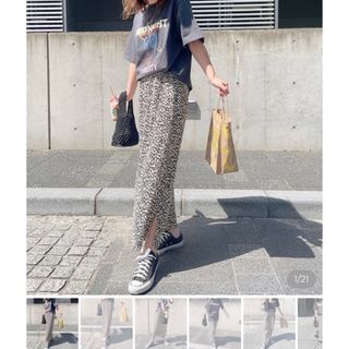 hi leopard long skirt(ロングスカート)