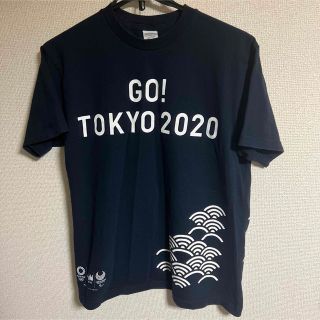 Lサイズ　東京オリンピック　2020 半袖Tシャツ　紺色　Olympic(Tシャツ/カットソー(半袖/袖なし))